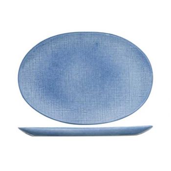 Cosy & Trendy Sajet Blue Assiette Plate 29,5x21cm