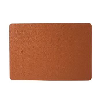 Cosy & Trendy Placemat Cuir Brun Non-glisse Rectangle
