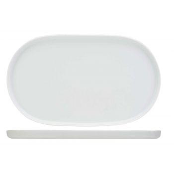 Hgy By Cosy & Trendy Charming White Assiette 34x20cm Ovale