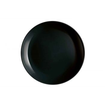 Luminarc Diwali Assiette Plate Noir D25,5cm