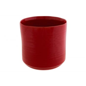 Cosy @ Home Cachepot Rouge D110 11x11xh10,5cm Cylind