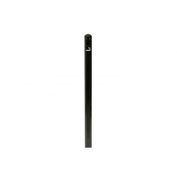 Securit Smoke Pole 1m Noir Sans Base