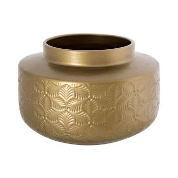 Cosy @ Home Bol Pattern Bronze 25x25xh15cm Rond Gres