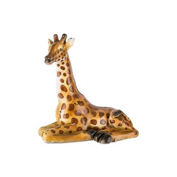 Cosy @ Home Girafe Sitting Brun 36x16xh39cm Ceramiqu