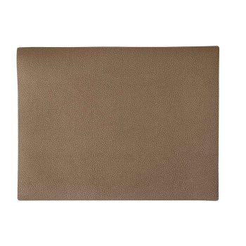 Cosy & Trendy Placemat Cuir Chocolat Rectangulaire