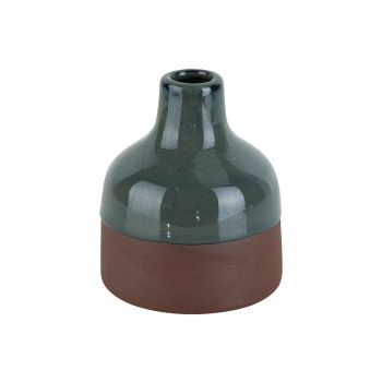 Cosy @ Home Vase Soliflor Rusty - Glazed Border Gris