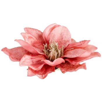 Cosy @ Home Clip Magnolia Vieux Rose 15x15xh6cm Plas