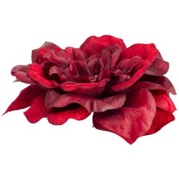 Cosy @ Home Clip Rose Jewel Rouge Fonce 15x15xh4cm P