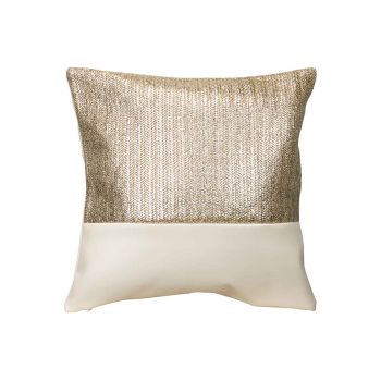 Cosy @ Home Coussin Soweto Champagne 40x40xh10cm Pla
