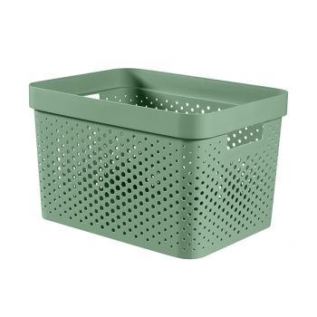 Curver Infinity Recycled Box 17l Dots  Vert