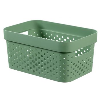 Curver Infinity Recycled Box 4,5l Dots Vert