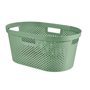Curver Infinity Recycled Panier Linge Dots 40l