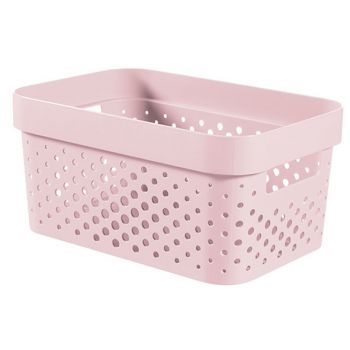 Curver Infinity Recycled Box 4,5l Dots Rose