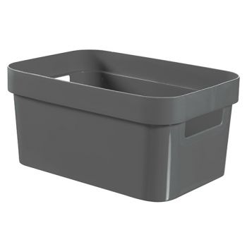 Curver Infinity Recycled Box 4.5l Gris Fonce