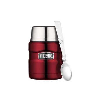 Thermos King Porte Aliments Rouge 470ml