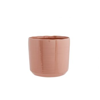 Cosy @ Home Cachepot Vieux Rose 16,5x16,5xh15cm Cyli