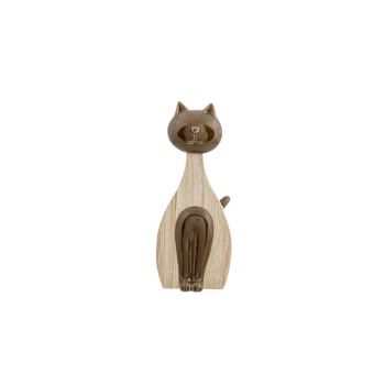Cosy @ Home Chat Wood Look Brun 8,7x5,5xh20,3cm Allo