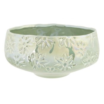 Cosy @ Home Coupe Flowers Lustre Finish Gris-vert 21