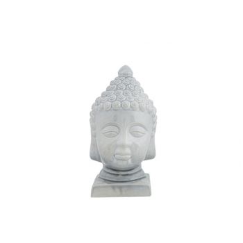 Cosy @ Home Tete Buddha Soft Grey Glazing Grisxh30cm