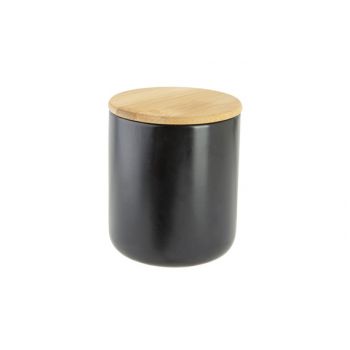 Cosy & Trendy Pot Apero Noir D10xh12cm Ceramique+couve