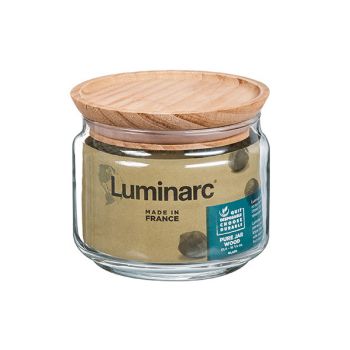 Luminarc Pure Jar Pot Couvercle Bois 0,50l