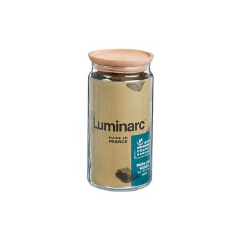 Luminarc Pure Jar Pot Couvercle Bois 1,50l