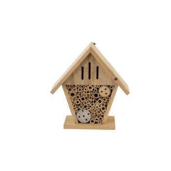 Cosy @ Home Maison Insects Naturel 18x8xh19cm Bois