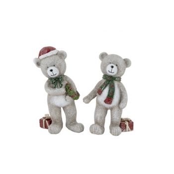 Cosy @ Home Ours Debout Teddy 2 Types Rouge-brun 10x6,