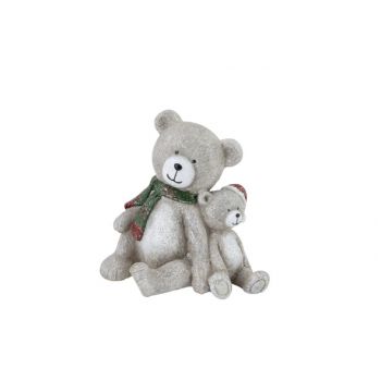 Cosy @ Home Ours Assis Teddy Rouge-brun 11,5x8xh11,5