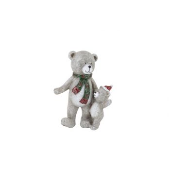 Cosy @ Home Ours Debout Teddy With Boy Rouge-brun 8,
