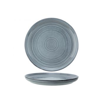 Cosy & Trendy Kentucky Grey Types. Plate D26,5xh2,7cm