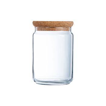 Pure Jar Pot Couvercle Liege  1l Durable