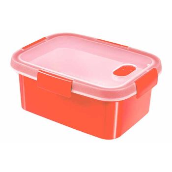 Smart Eco Microwave Steamer Re 1.2l Rouge 20x15x9cm - Steaming Tray