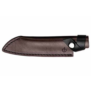 Leather Housse Pour Couteau Santoku 14cm