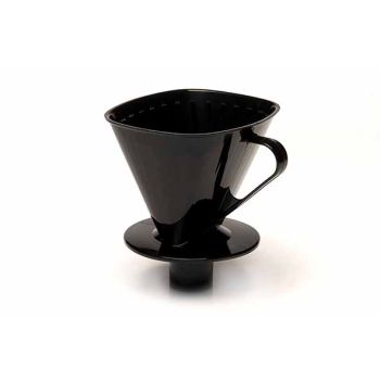 Amuse Filtre A Cafe Cone Noir 12x13xh13,5cm