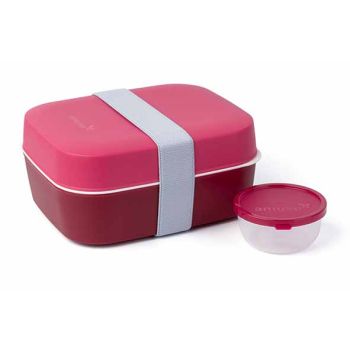 Amuse Lunchbox 3-en-1 Ruby 18,5x15xh8,5cm