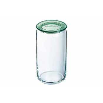 Pure Jar Pot A Provisions 1,5l Couvercle  Vert D10,5xh20,6cm