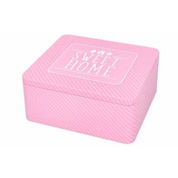 Colour Kitchen Giftbox Sweet Home 21x19xh9cm Rose Pastel