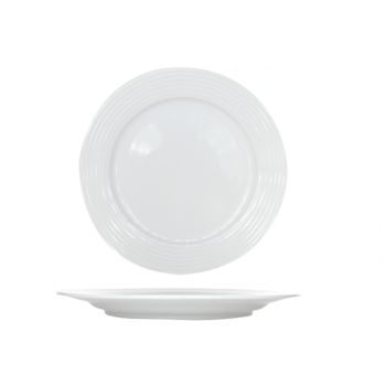 Cosy & Trendy Linea White Assiette Plate  D25.5cm