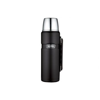 Thermos King Bouteille Isotherme 1200ml Noir Mat