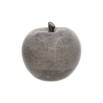 Pomme ceramique noir 20x20xh19cm