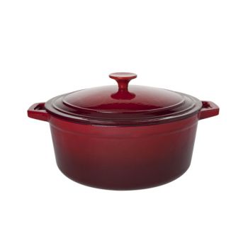Bergerac red casserole fonte d28cm 6l