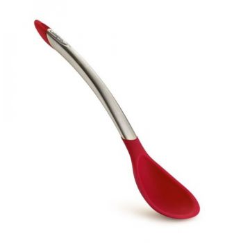 CuillÈre Avec Silicone Rouge 30 Cm Cuisipro 12503
