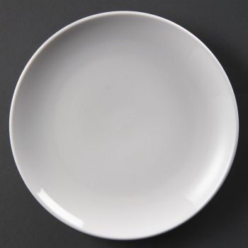 Assiettes plates rondes Olympia 230mm